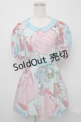 MILK / MILK Sweetsワンピース  サックス S-25-07-14-040-ML-OP-AS-ZS