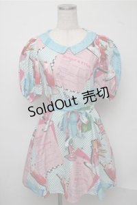 MILK / MILK Sweetsワンピース  サックス S-25-07-14-040-ML-OP-AS-ZS