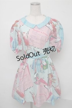画像1: MILK / MILK Sweetsワンピース  サックス S-25-07-14-040-ML-OP-AS-ZS