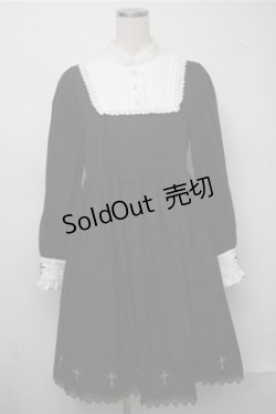 画像1: LOLITA / ワンピース  黒ｘ白 S-25-07-14-049-LO-OP-AS-ZS