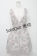axes femme / アンティーク柄ジャンドレ  ベージュ S-25-07-14-055-AX-OP-HR-ZS