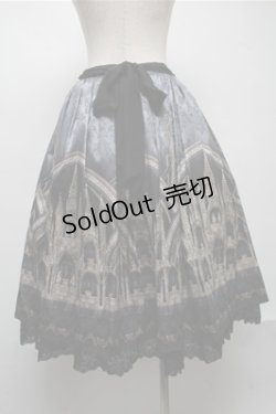 画像2: axes femme kawaii / クラシックカテドラルスカート  黒 S-25-07-14-064-AX-SK-HR-ZS