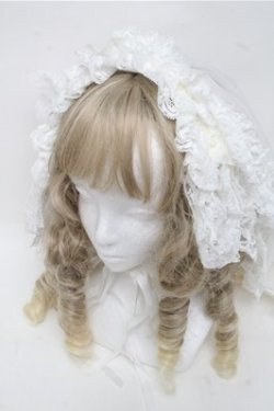 画像1: MR / ベールヘッドドレス  白 S-25-07-14-009-GO-AC-AS-ZS