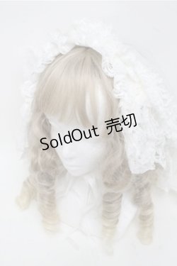 画像1: MR / ベールヘッドドレス  白 S-25-07-14-009-GO-AC-AS-ZS