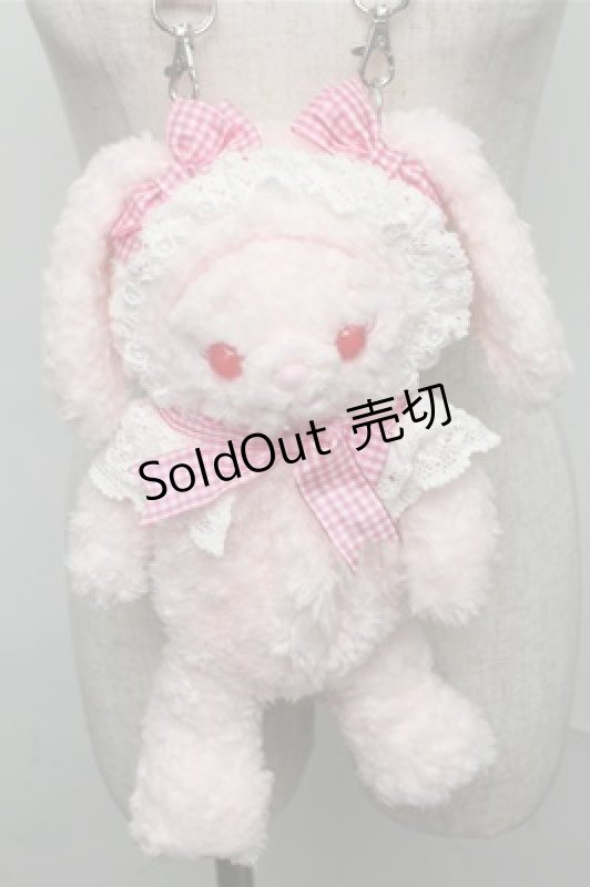 画像1: BABY,THE STARS SHINE BRIGHT / うさくみゃポシェット  ピンク S-25-07-14-017-BA-BG-AS-ZS (1)