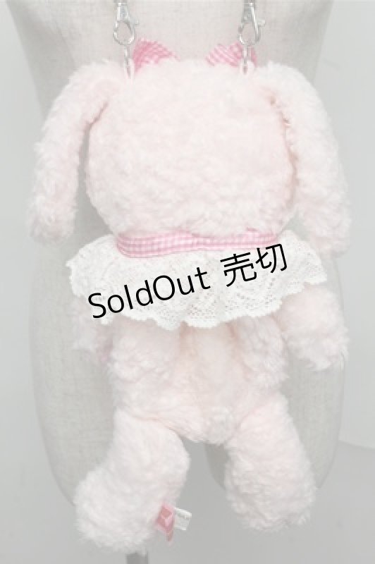 画像2: BABY,THE STARS SHINE BRIGHT / うさくみゃポシェット  ピンク S-25-07-14-017-BA-BG-AS-ZS (2)