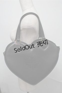 画像1: BABY,THE STARS SHINE BRIGHT / BABY 3wayハートBag  黒 S-25-07-14-019-BA-BG-AS-ZS