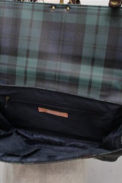 画像5: Fi.n.t / トランク風ミニサッチェルバッグ  グリーンｘ紺 S-25-07-14-020-CA-BG-AS-ZS