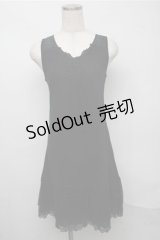 axes femme / インナーワンピース  黒 S-25-07-14-024-AX-OP-HR-ZS