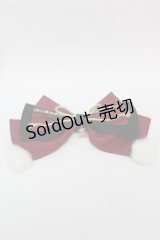 ALICE and the PIRATES / 天狗のポンポンリボン  エンジ S-25-07-14-004-PA-AC-HR-ZS