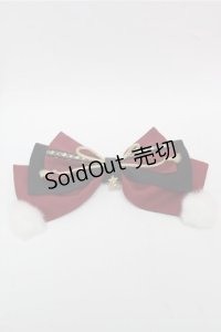 ALICE and the PIRATES / 天狗のポンポンリボン  エンジ S-25-07-14-004-PA-AC-HR-ZS