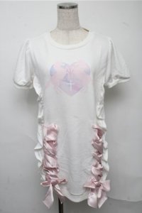 Swankiss / ユニコーンプリントスウェットワンピース  白 S-25-07-14-032-CA-OP-AS-ZS