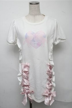 画像1: Swankiss / ユニコーンプリントスウェットワンピース  白 S-25-07-14-032-CA-OP-AS-ZS