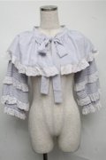 Candy Stripper / ADORABLE LACY ボレロ  サックス S-25-07-14-034-PU-TO-AS-ZS