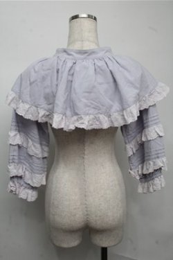 画像2: Candy Stripper / ADORABLE LACY ボレロ  サックス S-25-07-14-034-PU-TO-AS-ZS