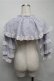 画像2: Candy Stripper / ADORABLE LACY ボレロ  サックス S-25-07-14-034-PU-TO-AS-ZS (2)