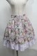 画像1: axes femme / ローズプリントシフォンスカート  ラベンダー S-25-07-16-054-AX-SK-HR-ZS (1)