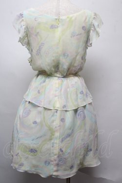 画像2: MILK / キャンディPOPドレス  クリームレモンマーブル S-25-07-16-006-ML-OP-HR-ZS