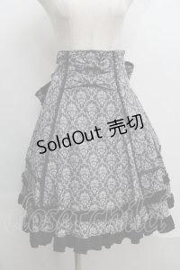 FRILL / ジャガードハイウエストスカート  黒 S-25-07-16-058-HN-SK-AS-ZS