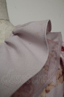 画像3: LIZ LISA / ローズ柄レースアップワンピース  ラベンダー S-25-07-16-023-LO-OP-HR-ZS