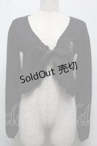 ALICE and the PIRATES / 透かしボレロ  黒 S-25-07-16-003-PA-TO-AS-ZS