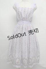 axes femme POETIQUE / ラビット苺柄ワンピース  ラベンダー S-25-07-16-034-AX-OP-HR-ZS