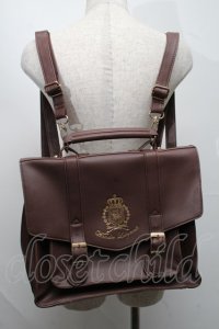 Amavel / 3Wayサッチェルバッグ  ブラウン S-25-07-17-003-CA-BG-AS-ZS