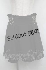 MA*RS / ハートバックルキュロット  黒 S-25-07-17-060-EL-PA-HR-ZS
