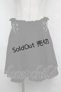 MA*RS / ハートバックルキュロット  黒 S-25-07-17-060-EL-PA-HR-ZS