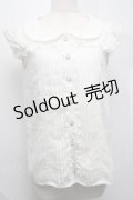 Ank Rouge / ノースリーブブラウス  オフ S-25-07-17-008-CA-TO-AS-ZS