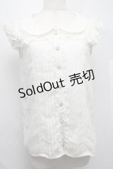 Ank Rouge / ノースリーブブラウス  オフ S-25-07-17-008-CA-TO-AS-ZS