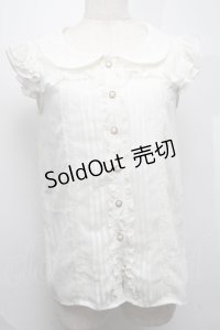 Ank Rouge / ノースリーブブラウス  オフ S-25-07-17-008-CA-TO-AS-ZS