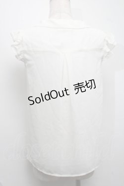画像2: Ank Rouge / ノースリーブブラウス  オフ S-25-07-17-008-CA-TO-AS-ZS