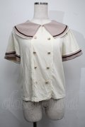 Amavel / セーラーブラウス  オフ S-25-07-17-010-CA-TO-AS-ZS