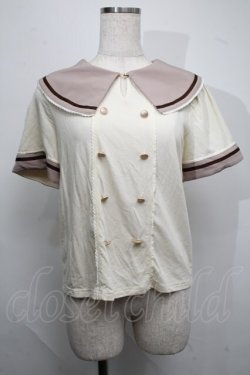 画像1: Amavel / セーラーブラウス  オフ S-25-07-17-010-CA-TO-AS-ZS