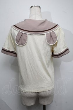画像2: Amavel / セーラーブラウス  オフ S-25-07-17-010-CA-TO-AS-ZS