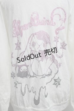 画像3: ALGONQUINS / 後ろプリントパーカー  オフ S-25-07-17-023-AL-TO-AS-ZS