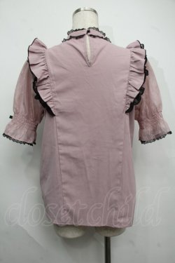 画像2: Rojita / ハートバックルシアードットブラウス  ピンク S-25-07-17-026-LO-BL-HR-ZS