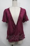 画像3: axes femme / 3wayカーディガン  パープル S-25-07-17-029-AX-BL-HR-ZT131 (3)