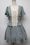 axes femme / 重ね着風カットソーワンピース  グリーン S-25-07-18-044-AX-OP-HR-ZS