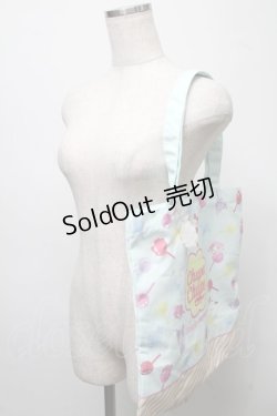 画像3: サンリオ / チュッパチャップスコラボトートバッグ  サックス S-25-07-18-006-EL-TS-HR-ZS