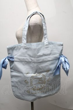 画像1: Maison de FLEUR / シナモロールトートバッグ  サックス S-25-07-18-007-LO-BG-HR-ZS
