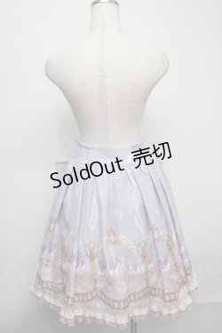 画像2: axes femme kawaii / スイートスワンスカート  サックス S-25-07-18-057-AX-SK-HR-ZS