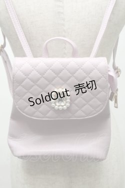 画像1: Rojita / キルティングリュック  ピンク S-25-07-18-008-LO-BG-HR-ZS