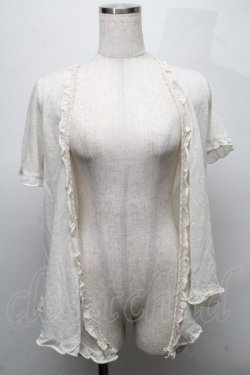 画像2: axes femme / 3wayカーディガン  オフ S-25-07-18-020-AX-BL-HR-ZS