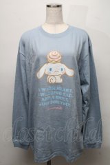 Candy Stripper / CINNAMOROLL TEE  ブルー S-25-07-18-030-PU-BL-HR-ZS