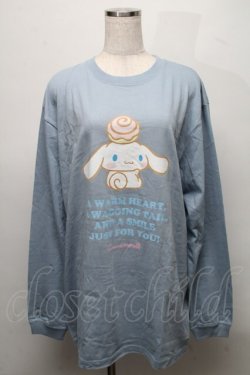 画像1: Candy Stripper / CINNAMOROLL TEE  ブルー S-25-07-18-030-PU-BL-HR-ZS