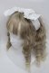 画像1: Jane Marple Dans Le Salon / リボンヘアバンド  白 S-25-07-18-005-JM-AC-HR-ZS (1)