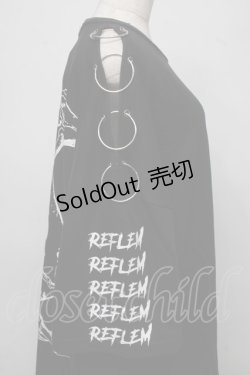 画像3: REFLEM / ショルダーリングカットソー  黒 S-25-07-18-032-PU-TO-AS-ZS