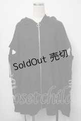 REFLEM / カッティングショルダーパーカー  黒 S-25-07-18-033-PU-TO-AS-ZS